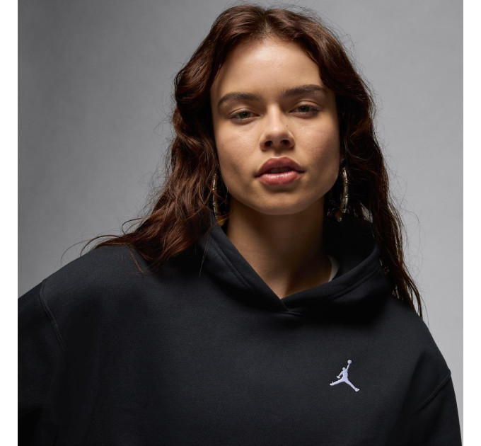 Жіноче Худі Jordan W J BRKLN FLC PO 24 Чорний XS (7dFV7071-010 XS)
