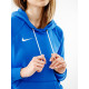 Жіноча Худі Nike FLC PARK20 PO HOODIE Блакитний L (7dCW6957-463 L)