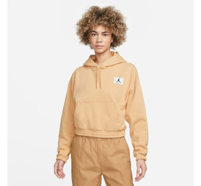 Жіноче Худі Jordan Air Essentials Fleece Hoodie Бежевий L (7dDD6998-268 L)