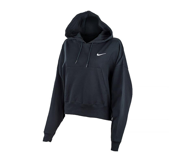 Жіноче Худі Nike W NSW JRSY OS PO HOODIE Чорний L (7dDM6417-010 L) Жіноче Худі Nike W NSW JRSY OS PO HOODIE Чорний L (7dDM6417-010 L)