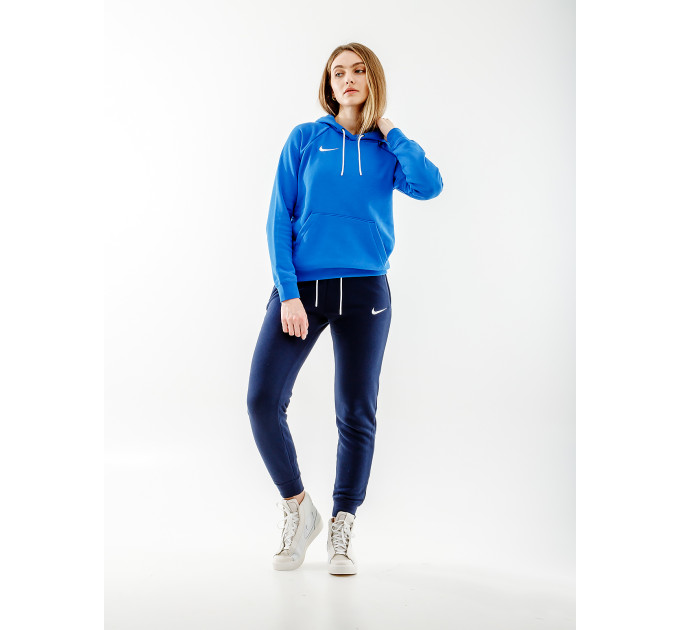 Жіноча Худі Nike FLC PARK20 PO HOODIE Блакитний M (7dCW6957-463 M)