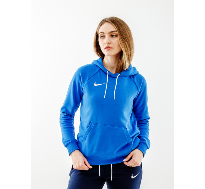 Жіноча Худі Nike FLC PARK20 PO HOODIE Блакитний M (7dCW6957-463 M)