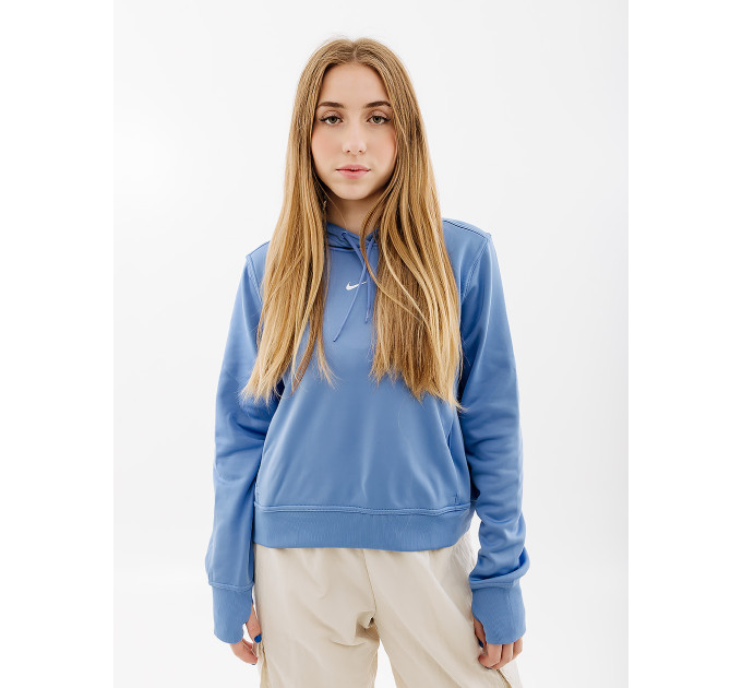 Жіноча Худі Nike ONE TF PO HOODIE LBR Блакитний S (7dFB5210-450 S) Жіноча Худі Nike ONE TF PO HOODIE LBR Блакитний S (7dFB5210-450 S)