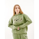 Жіноча Худі Nike NS FLC OS PO HD SWSH Зелений M (7dFN7698-386 M)