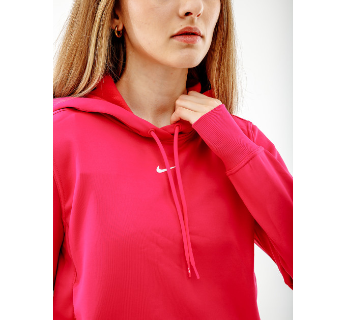 Жіноча Худі Nike ONE TF PO HOODIE LBR Рожевий XS (7dFB5210-615 XS)