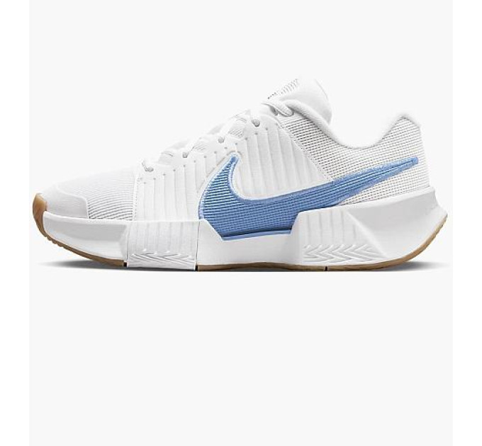 Жіночі Кросівки Nike ZOOM GP CHALLENGE PRO HC Білий Блакитний 44.5 (FB3146-106 44.5)