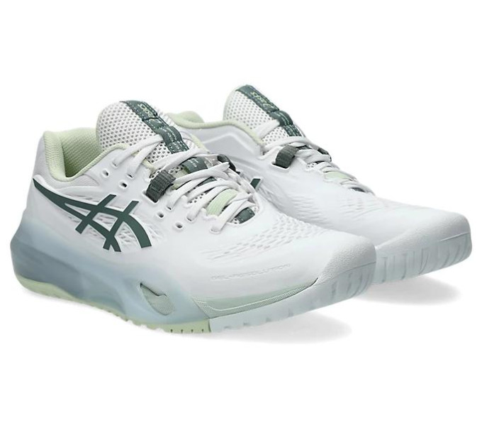 Жіночі кросівки Asics GEL-RESOLUTION X White/Monument Blue (38) 7 1042A279-102 38