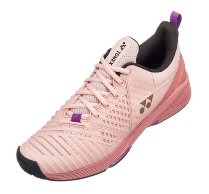 Жіночі кросівки Yonex SHT-Sonicage3 Pink Beige (37.5/23.5) SHTS3LACEX pink 37.5/23.5 Жіночі кросівки Yonex SHT-Sonicage3 Pink Beige (37.5/23.5) SHTS3LACEX pink 37.5/23.5