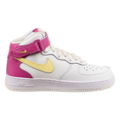 Жіночі Кросівки Nike Air Force 1 Mid Білий Рожевий 38 (7dDH2933-100 38)