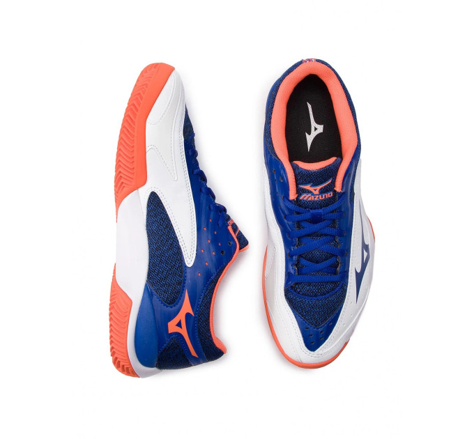 Жіночі кросівки Mizuno Wave Flash clay court білий/синій (45) UK10.5 61GC1922-27 45