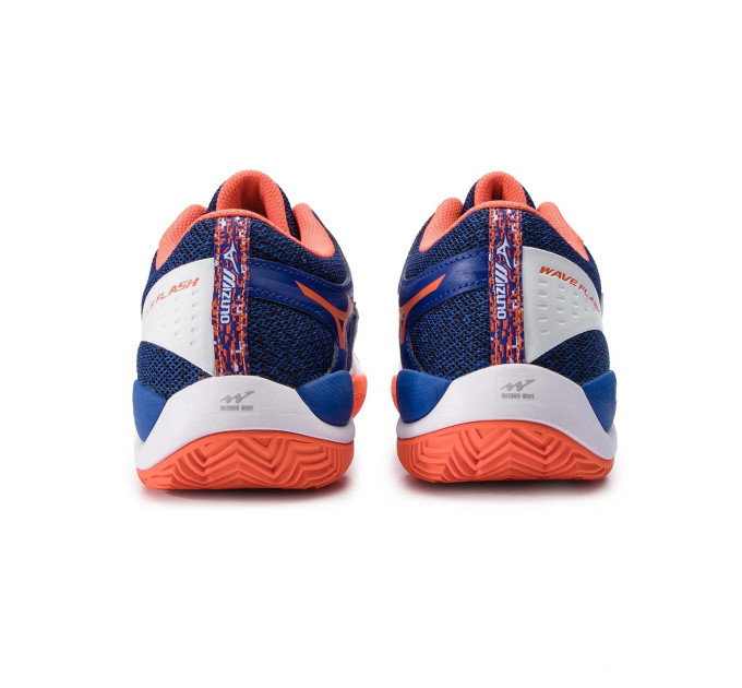 Жіночі кросівки Mizuno Wave Flash clay court білий/синій (45) UK10.5 61GC1922-27 45
