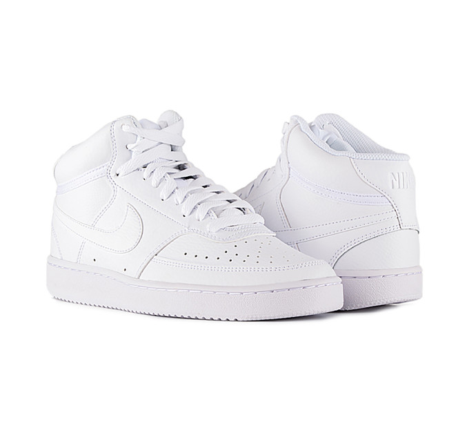 Жіночі Кросівки Nike WMNS COURT VISION MID Білий 38 (CD5436-100 38)