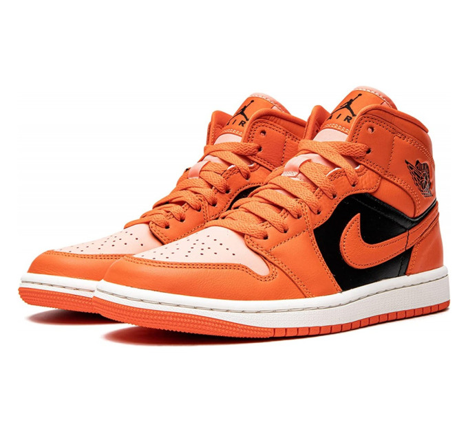 Жіночі Кросівки Air Jordan 1 Mid Помаранчевий 42 (7dDM3381-600 42)