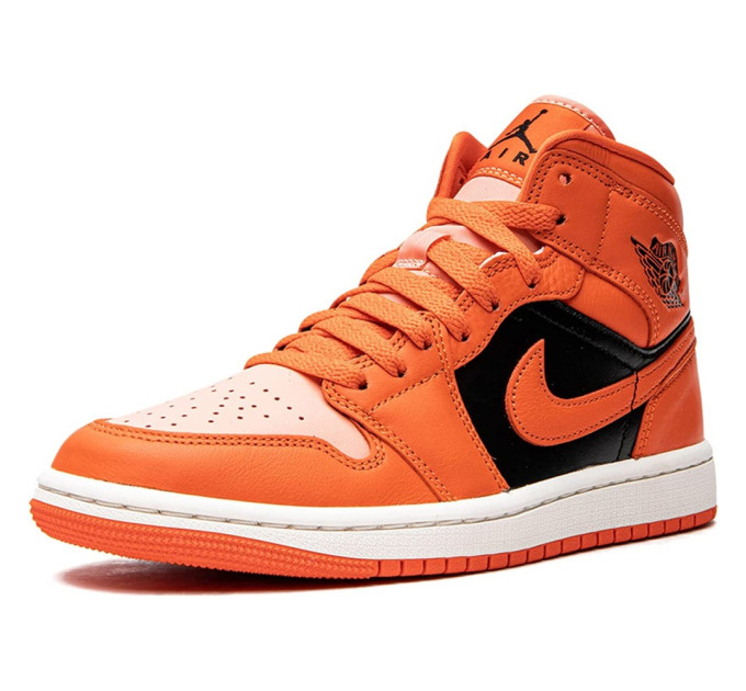 Жіночі Кросівки Air Jordan 1 Mid Помаранчевий 42 (7dDM3381-600 42)