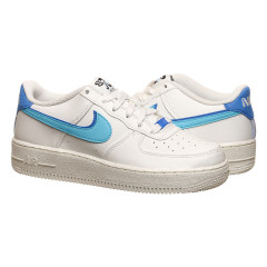 Жіночі Кросівки Nike Air Force 1 Lv8 Gs Білий Блакитний 37.5 (7dDQ0359-100 37.5)