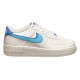 Жіночі Кросівки Nike Air Force 1 Lv8 Gs Білий Блакитний 37.5 (7dDQ0359-100 37.5)