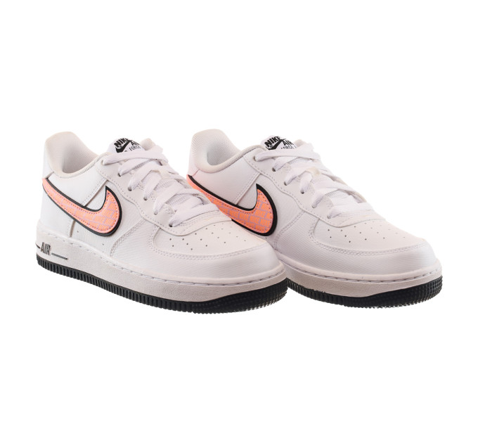Жіночі Кросівки Nike Air Force 1 Gs Білий 39 (7dDZ6307-100 39)