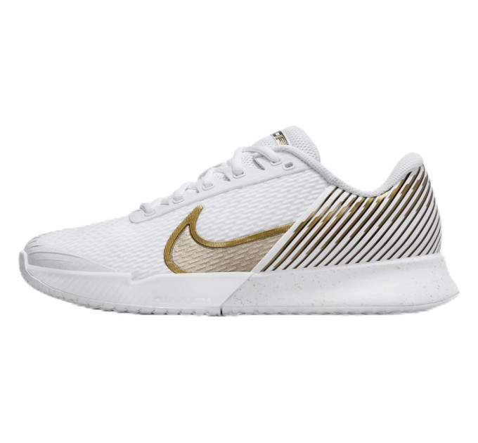 Жіночі Кросівки Nike ZOOM VAPOR PRO 2 HC Білий Золотий 40 (HF3631-100 40)