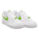 Жіночі Кросівки Nike Air Force 1 Low White Білий Салатовий 37.5 (7dDD8959-112 37.5)