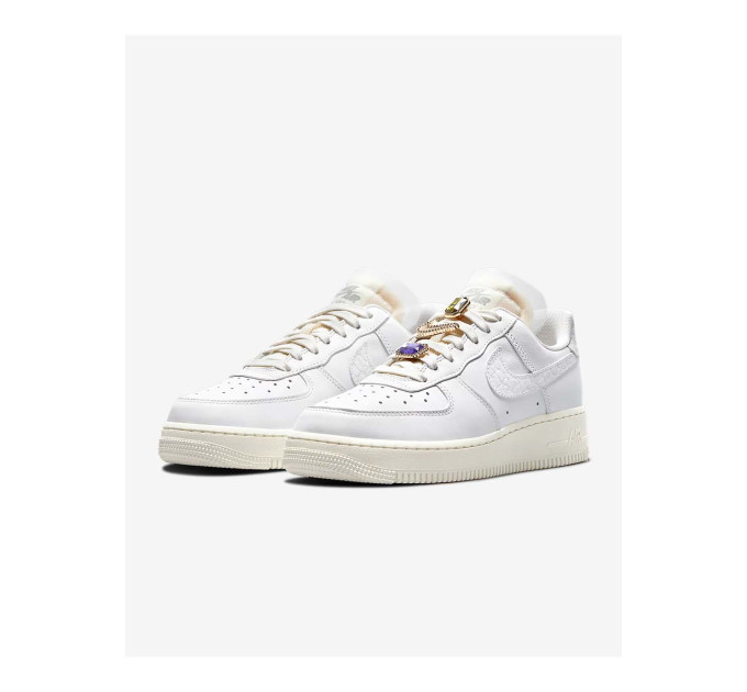 Жіночі Кросівки Nike WMNS AIR FORCE 1 LO PRM Білий 39 (7dDN5463-100 39)