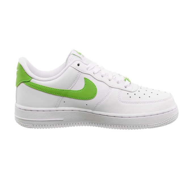 Жіночі Кросівки Nike Air Force 1 Low White Білий Салатовий 38 (7dDD8959-112 38)