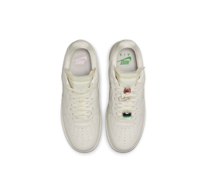 Жіночі Кросівки Nike WMNS AIR FORCE 1 LO PRM Білий 40 (7dDN5463-001 40)