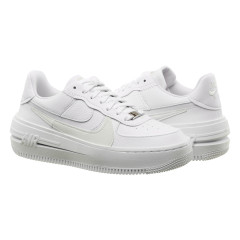 Жіночі Кросівки Nike Air Force 1 Plt.Af.Orm Triple White W Білий 39 (7dDJ9946-100 39)
