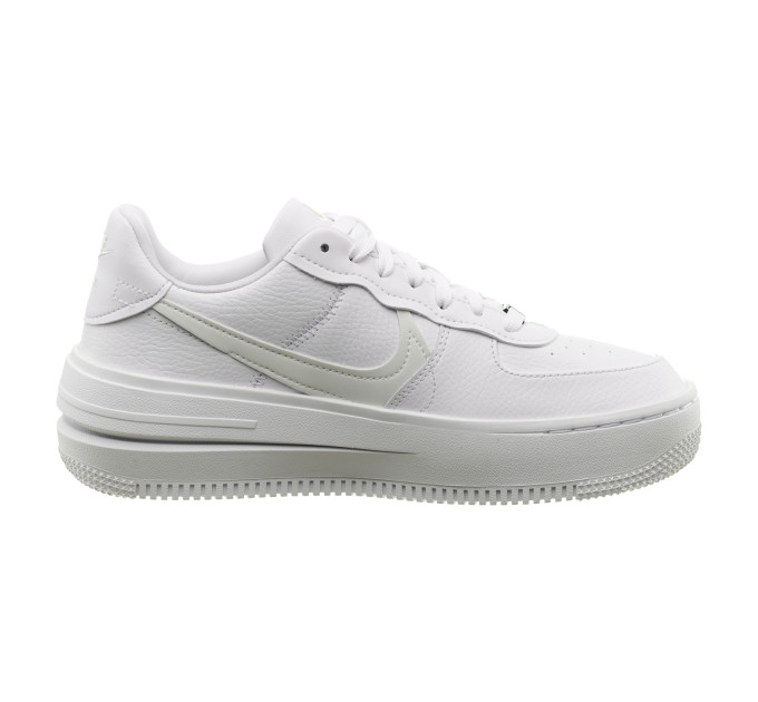 Жіночі Кросівки Nike Air Force 1 Plt.Af.Orm Triple White W Білий 39 (7dDJ9946-100 39)