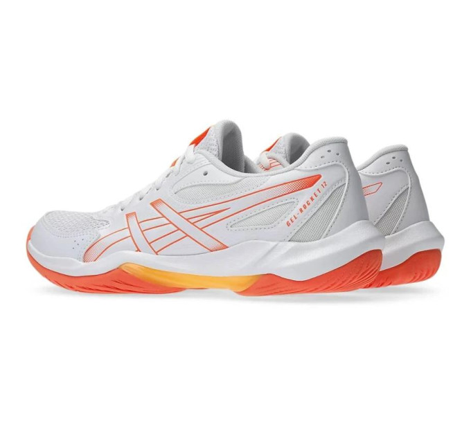 Жіночі кросівки Asics Roket 12 WHITE/VIVID CORAL (40.5) 9 1072A119-100 40,5