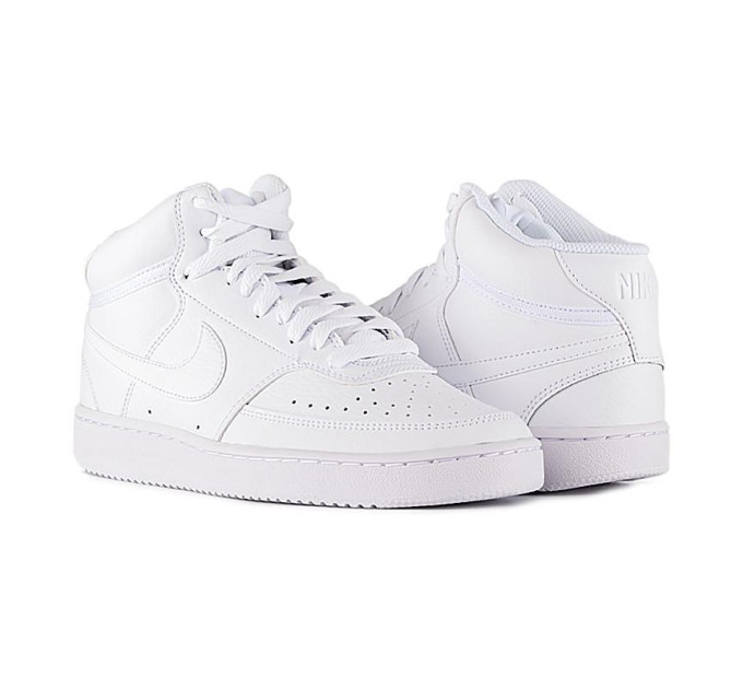 Жіночі Кросівки Nike WMNS COURT VISION MID Білий 40 (7dCD5436-100 40)