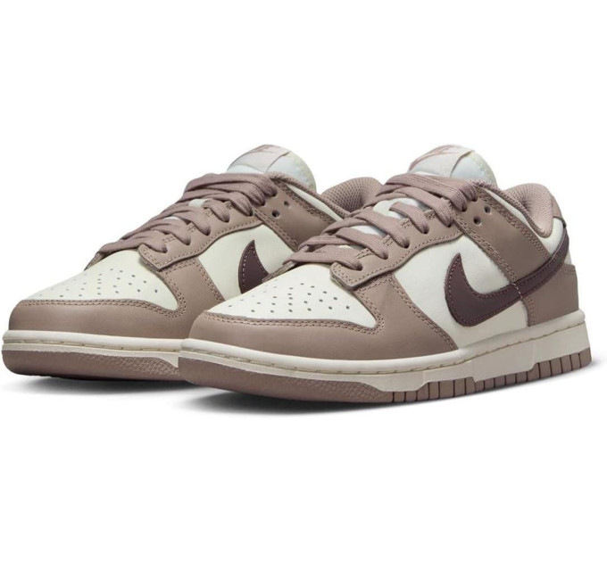 Жіночі Кросівки Nike W DUNK LOW Бежевий 38.5 (7dDD1503-125 38.5)
