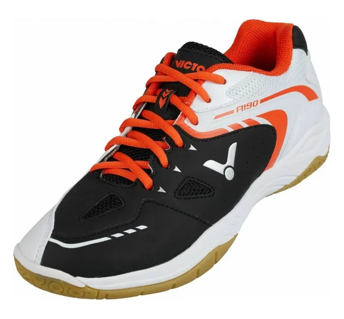 Кросівки жіночі для сквошу Victor A190 Indoor Black/White Unisex - 37 A190-37