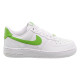 Жіночі Кросівки Nike Air Force 1 Low White Білий Салатовий 39 (7dDD8959-112 39)