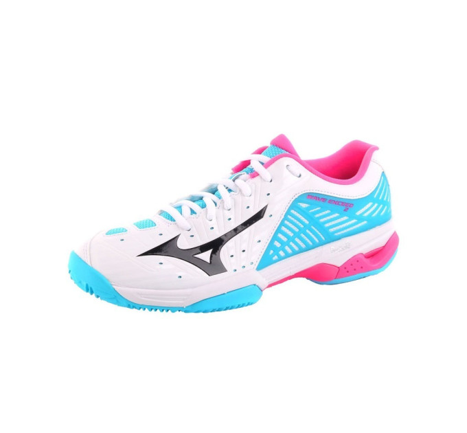 Жіночі кросівки Mizuno WAVE EXCEED 2 CC білий/чорний/синій ATOLL (39) UK6 61GC1823-09 39