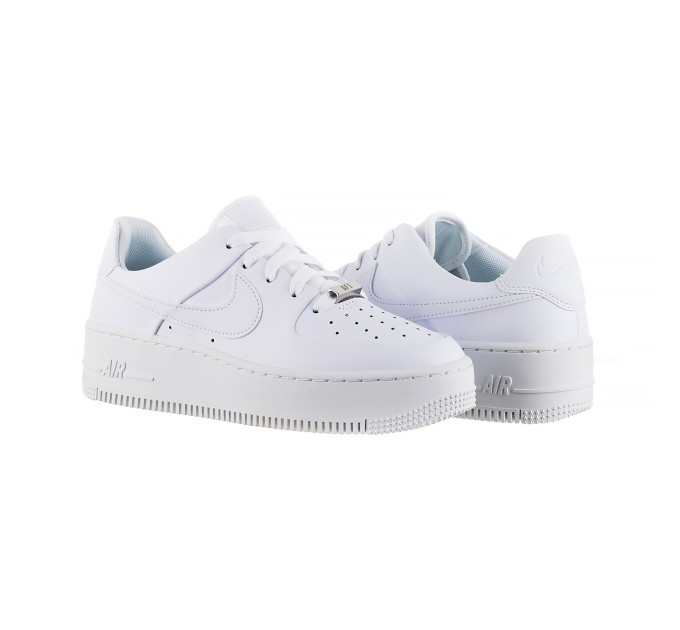 Жіночі Кросівки Nike Air Force 1 Sage Low Білий 37.5 (7dAR5339-100 37.5)