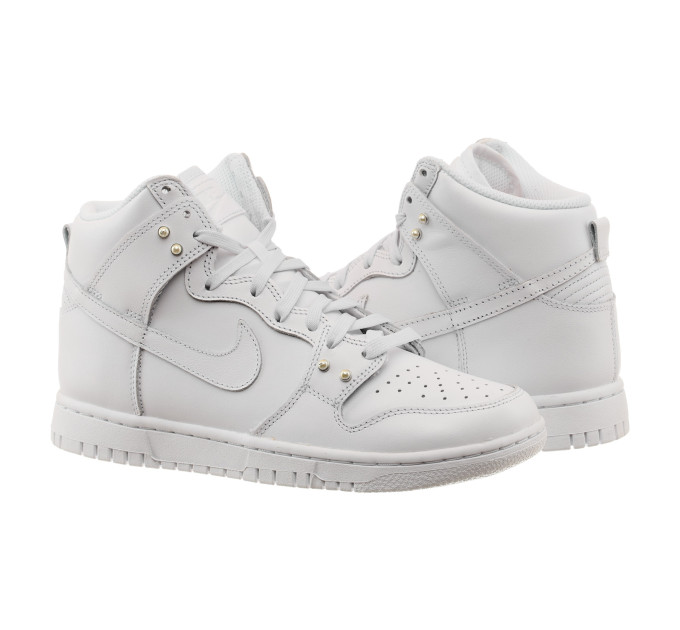 Жіночі Кросівки Nike Dunk High Pearl White Білий 38.5 (7dDM7607-100 38.5)