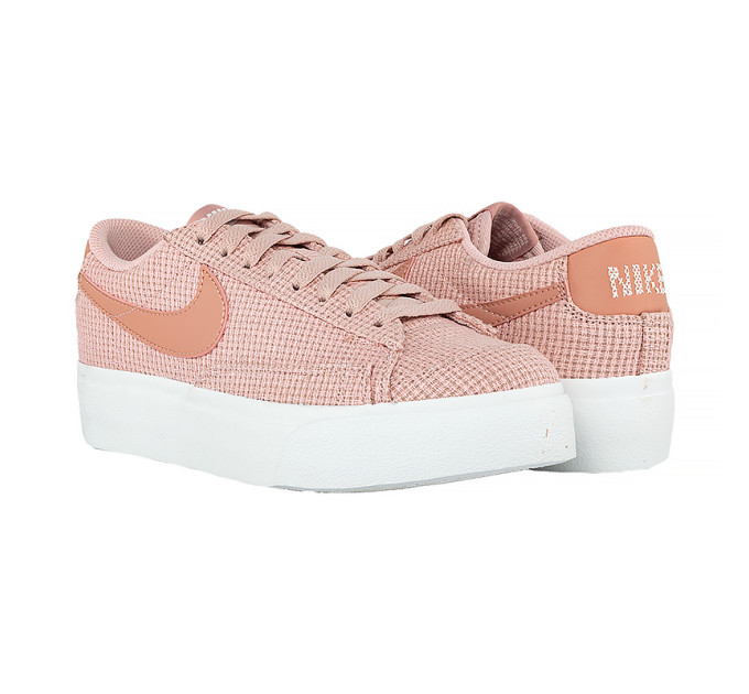 Жіночі Кросівки Nike BLAZER LOW PLATFORM ESS Рожевий 40.5 (DN0744-600 40.5)
