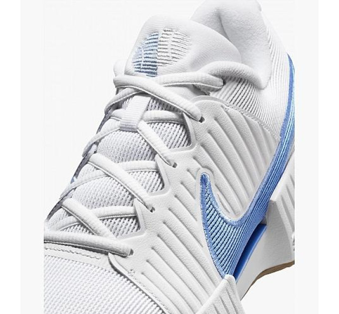 Жіночі Кросівки Nike ZOOM GP CHALLENGE PRO HC Білий Блакитний 42.5 (FB3146-106 42.5)
