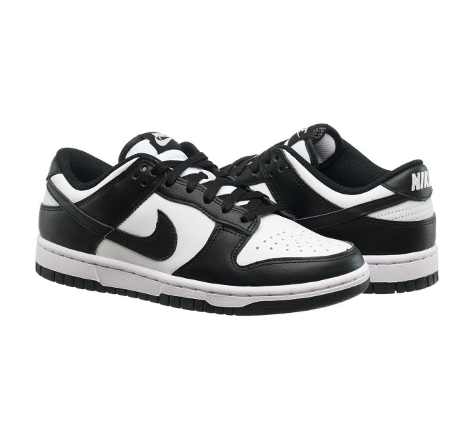 Жіночі Кросівки Nike W DUNK LOW Чорний Білий 38.5 (7dDD1503-101 38.5)