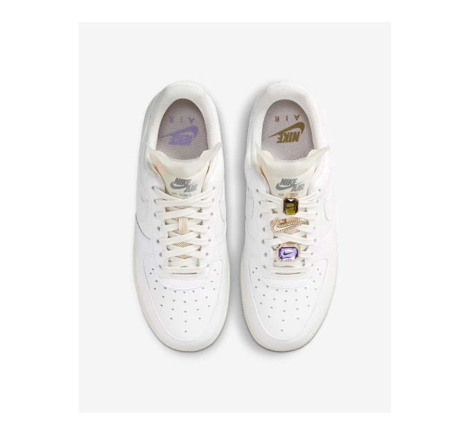 Жіночі Кросівки Nike WMNS AIR FORCE 1 LO PRM Білий 37.5 (7dDN5463-100 37.5)