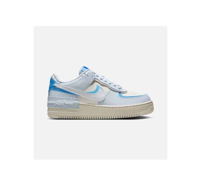 Жіночі Кросівки Nike W AF1 SHADOW Блакитний 37.5 (7dDZ1847-400 37.5)