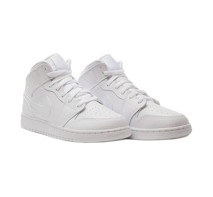 Жіночі Кросівки баскетбольні JORDAN AIR MID BG Білий 36.5 (7d554725-130 36.5)