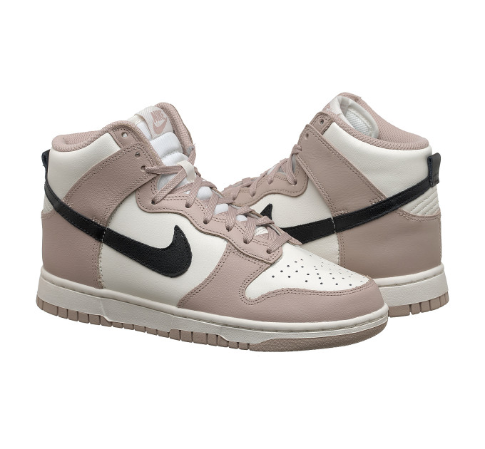 Жіночі Кросівки Nike W DUNK HIGH Бежевий 39 (7dDD1869-200 39)