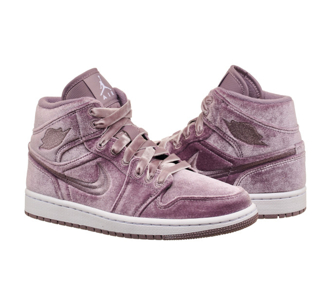 Жіночі Кросівки Jordan Air 1 Mid Se Бузковий 38.5 (7dDQ8397-500 38.5)