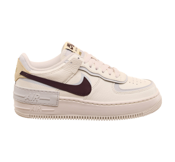 Жіночі Кросівки Nike Air Force 1 Shadow Бежевий 36.5 (7dFD0804-100 36.5)
