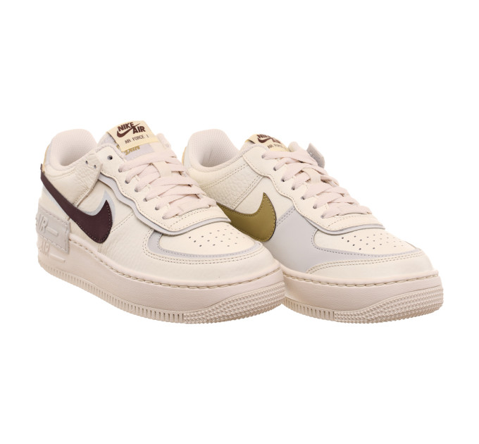 Жіночі Кросівки Nike Air Force 1 Shadow Бежевий 36.5 (7dFD0804-100 36.5)