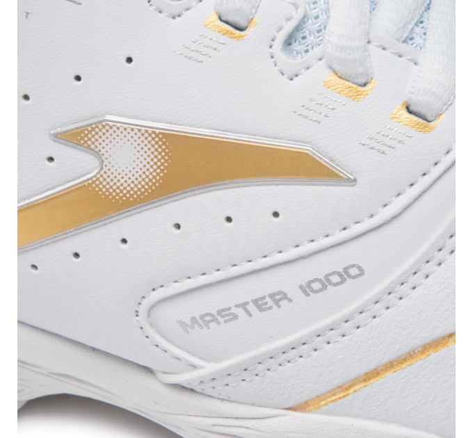 Жіночі тенісні кросівки Joma T.MASTER 1000 Lady Білий Золотий 37 (TM10LS2202P)