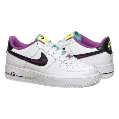 Жіночі Кросівки Nike Air Force 1 Lv8 Gs Білий 37.5 (7dDX3933-100 37.5)