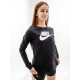Жіночий Лонгслів Nike W NSW TEE ESSNTL LS ICN FTRA Чорний XS (7dFJ0441-010 XS)