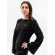 Жіночий Лонгслів Nike W NSW RIB JRSY LS TOP Чорний L (7dDV7866-010 L)